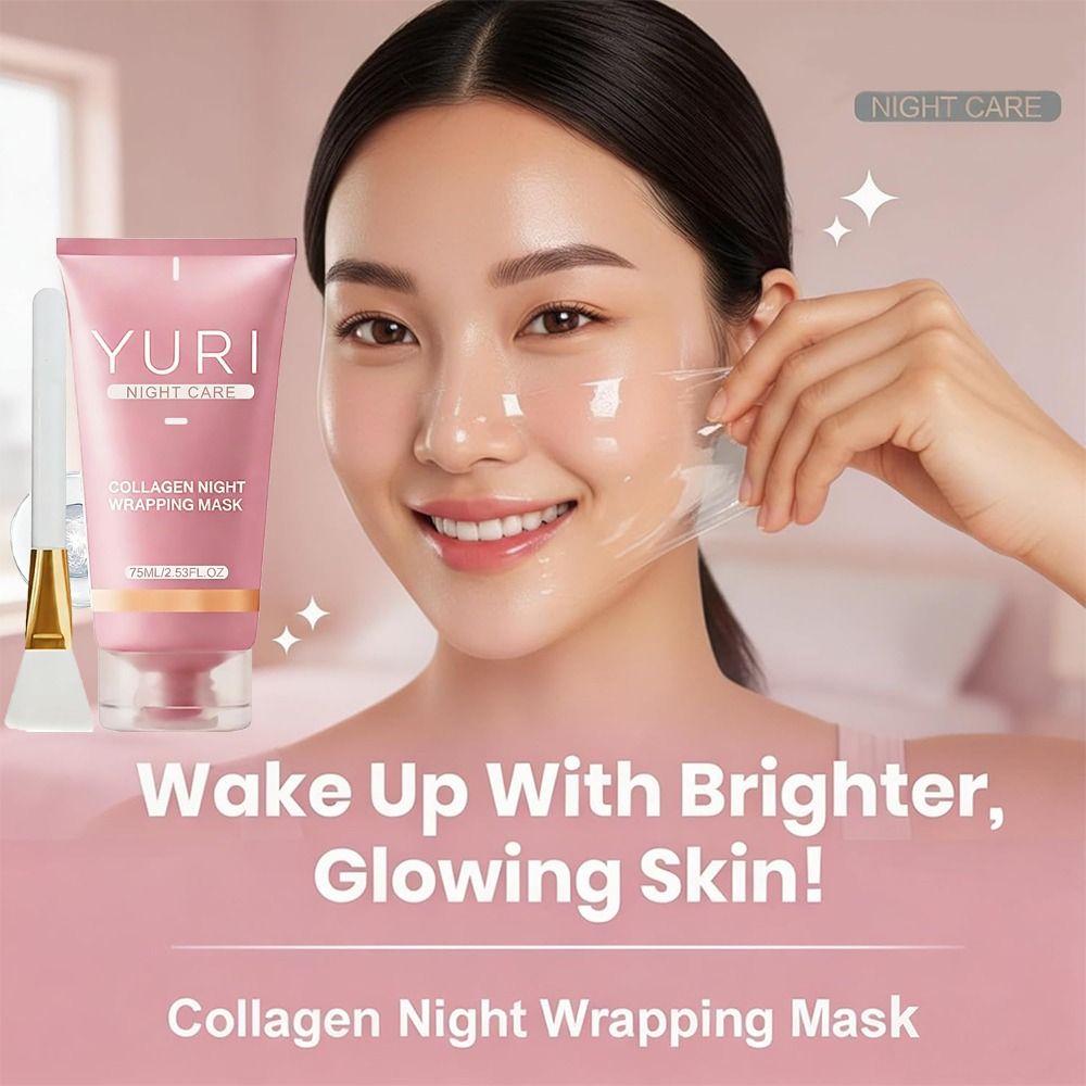 Luxury Skincare Brands - New 75ML Collagen Night Wrapping Mask