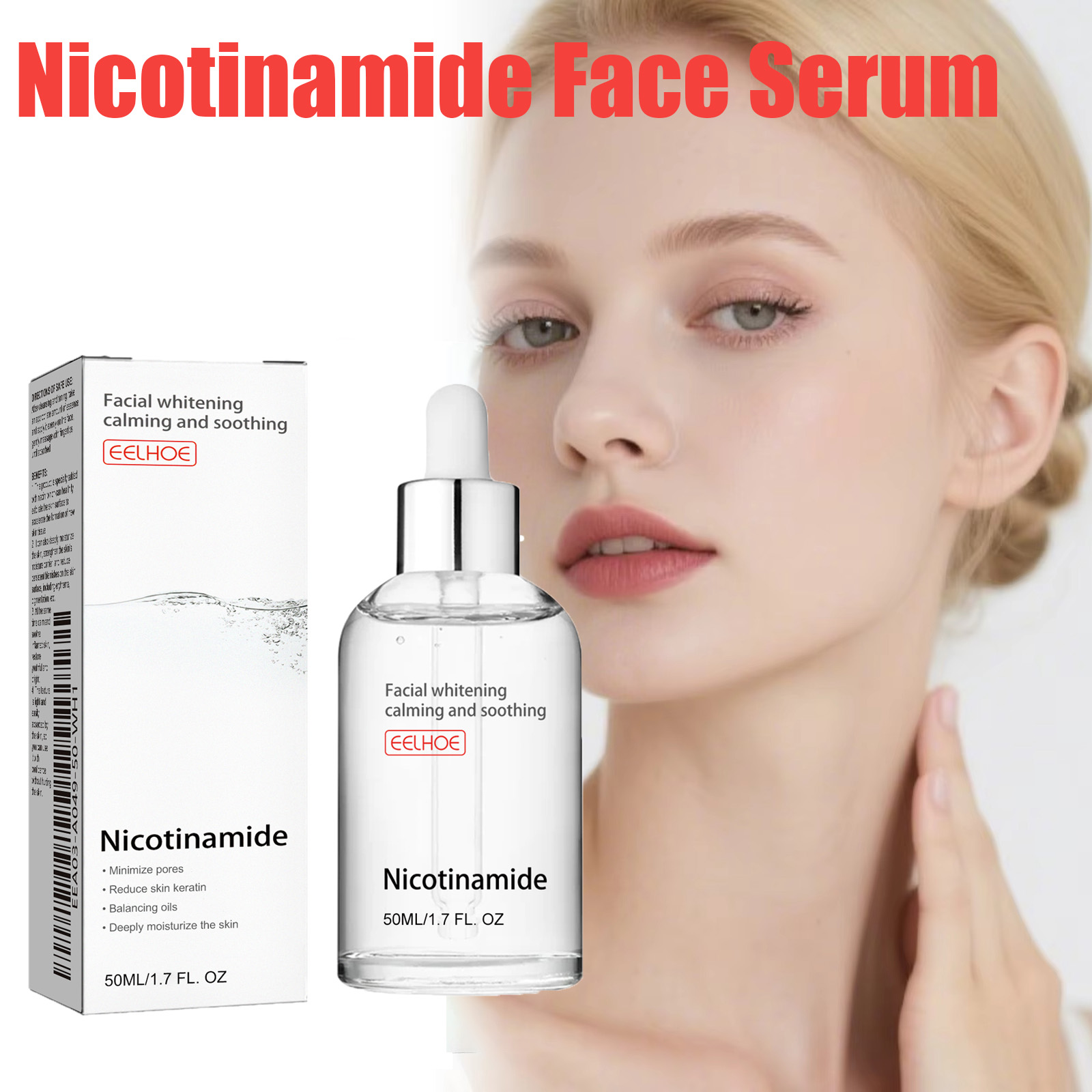 Luxury Skincare Brands - Niacinamide Face Serum Brightening Lighten Dark