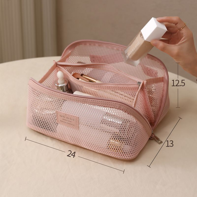 Light Luxury Mesh Travel Makeu - Luxury Skincare Items 评论和价格