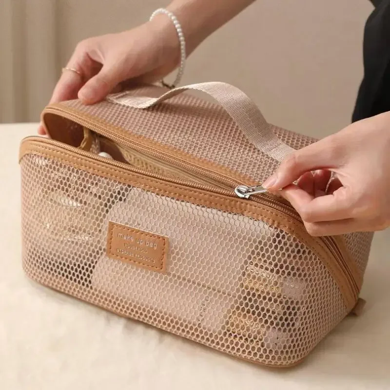 Light Luxury Mesh Travel Makeu - Luxury Skincare Items 评论和价格