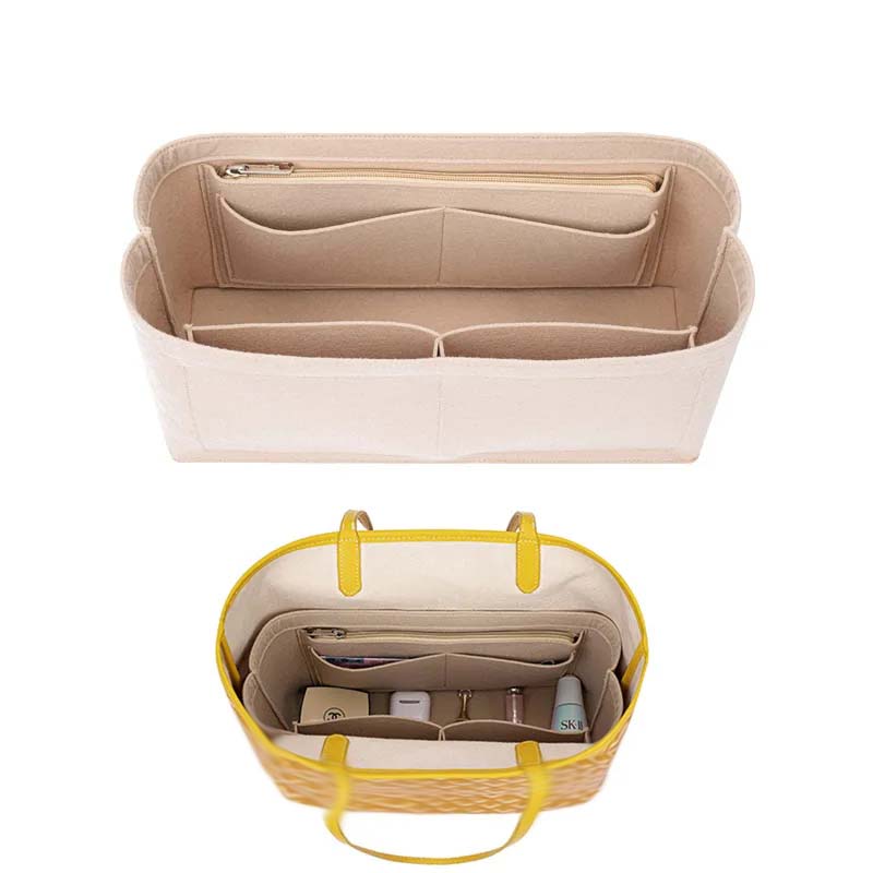 Felt Insert Bag Cosmetic Organ - Luxury Skincare Samples 评论和价格
