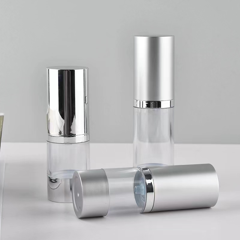 Bright/Matte Silver Vacuum Bot - Luxury Skincare Samples 评论和价格