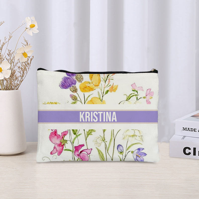 Custom Name Cosmetic Bag Trend - Luxury Skincare Samples 评论和价格