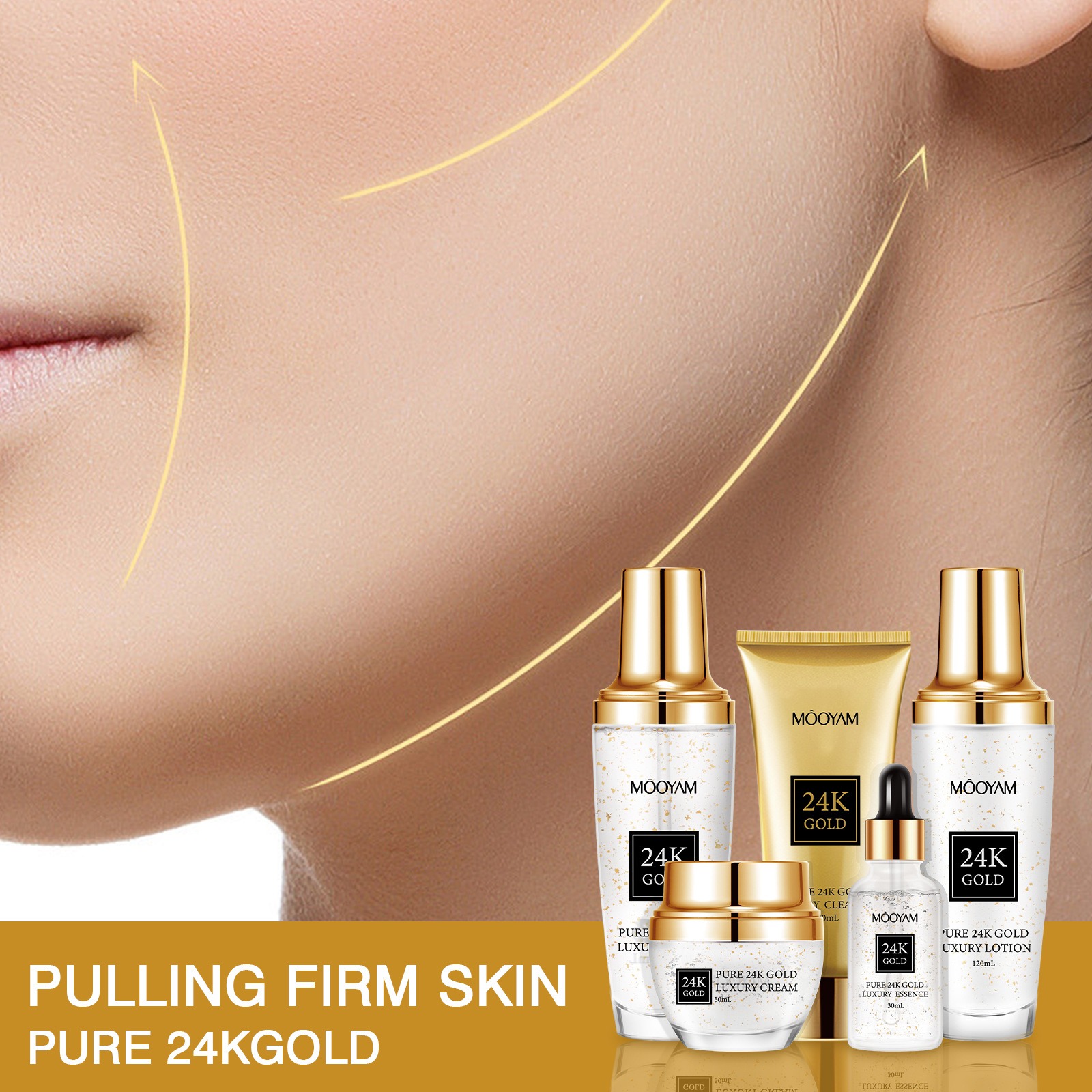 24K Gold LUXURY Moisturizin An - Luxury Skincare Kit 评论和价格