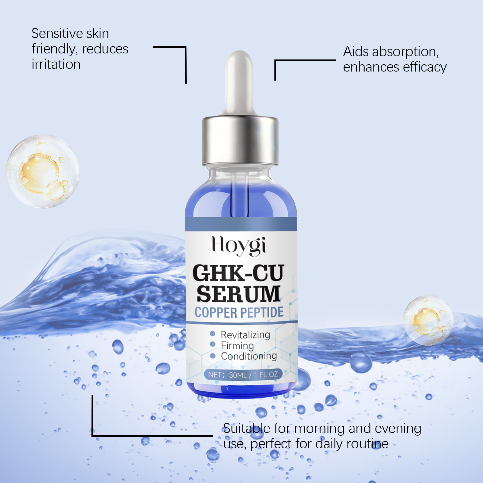 30ml Copper Peptide Serum GHK- - Luxury Skincare Brands 评论和价格